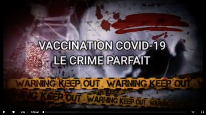 Vaccination Covid19 Le crime parfait